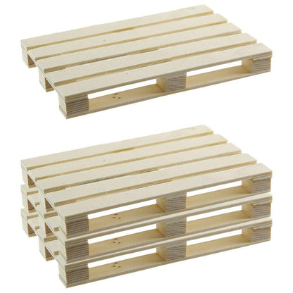 Untersetzer aus Holzpaletten 4 Stück