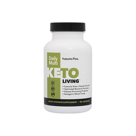 Keto living daily multi, Nature's plus 90 kapsułek.