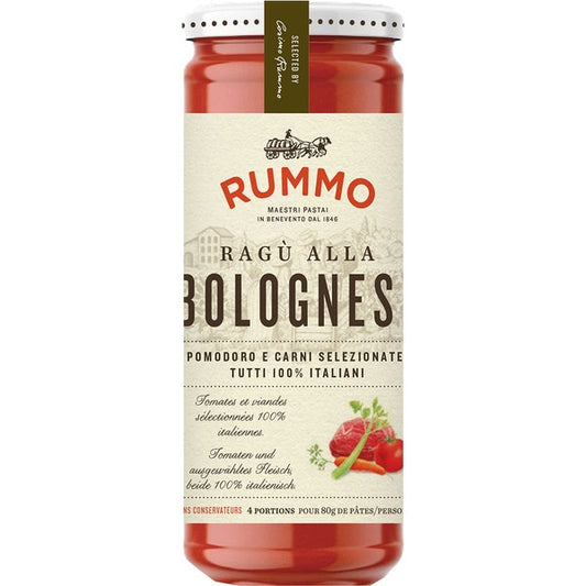 Sauce bolognaise traditionnelle Rummo 340 g