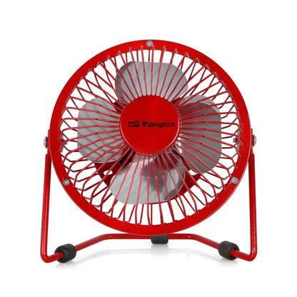 PW 1021 Orbegozo Red USB Table Fan 10 cm