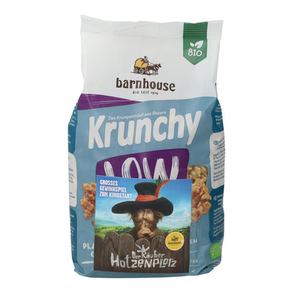 Zuckerarmes Hafer-Müsli Krunchy Barnhouse 375 g