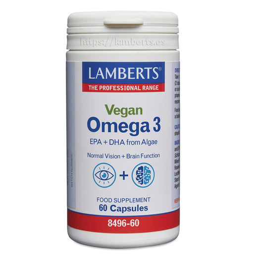 Veganistisch omega 3 – 60 capsules, Lamberts