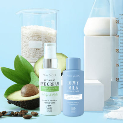 ZESTAW: KONTUR OCZU AWOKADO 30 ML + MINI TONIK DEWY MILK 50 ML