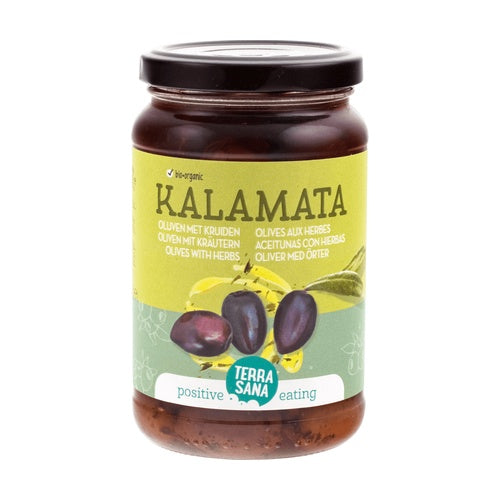 Kalamata-Oliven mit Kräutern Terrasana 345 g
