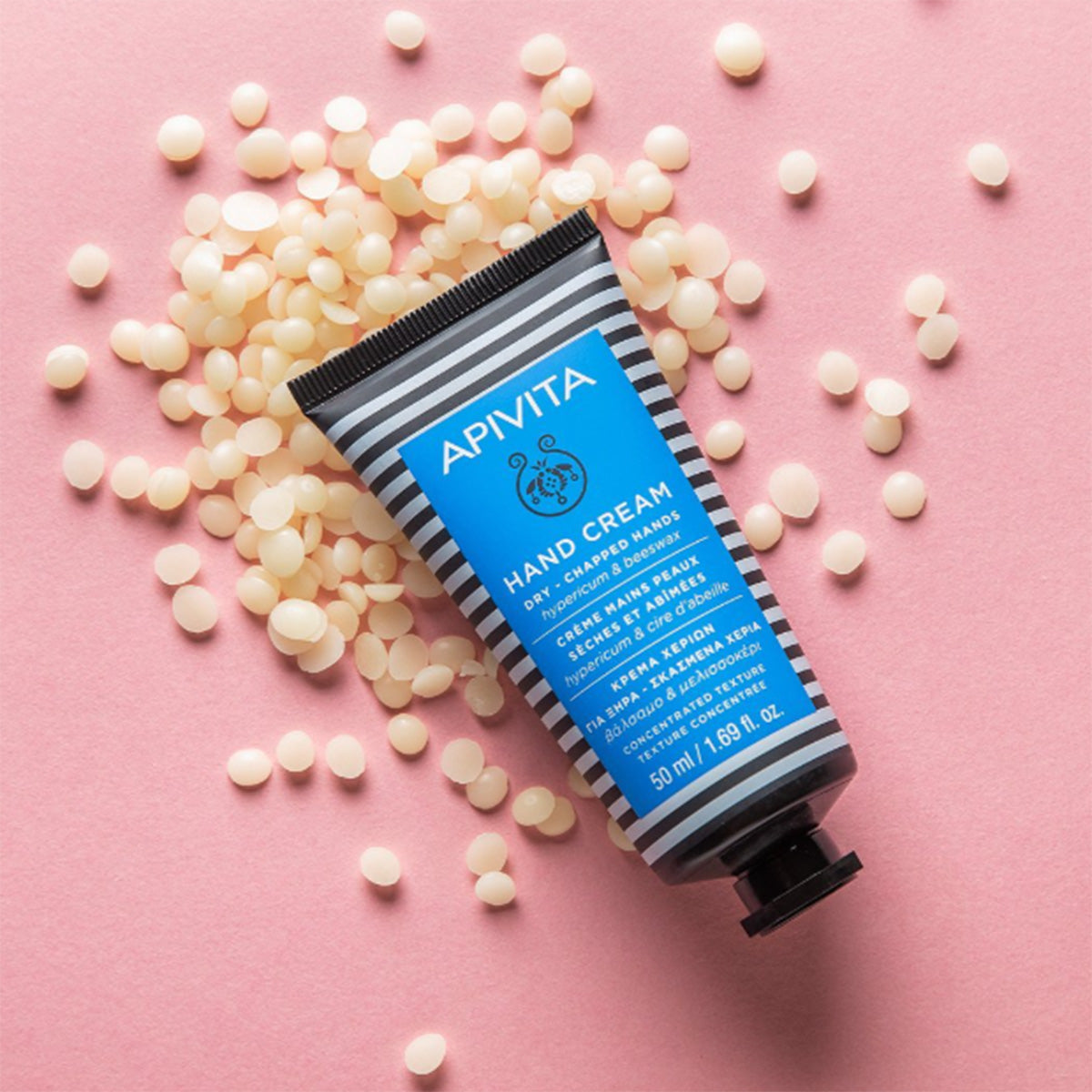 Hand Cream with St. John's Wort 50 ml + Lip Care with Cocoa Butter 4.4 g