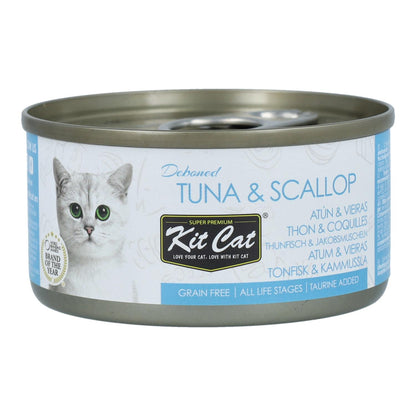 Cat Lata Toppers Kit - Tuna & Scallop 80 g Wet cat food in jelly