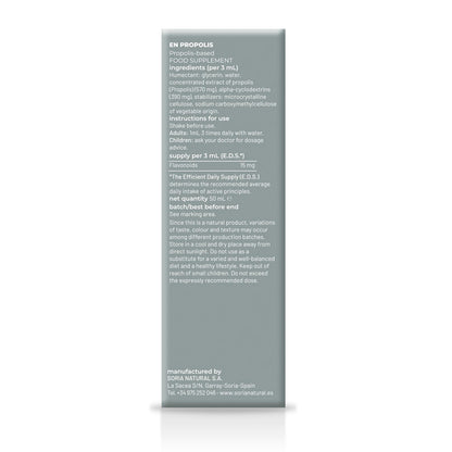 Confezione da 3 estratti di propoli XXI Soria Natural 50 ml