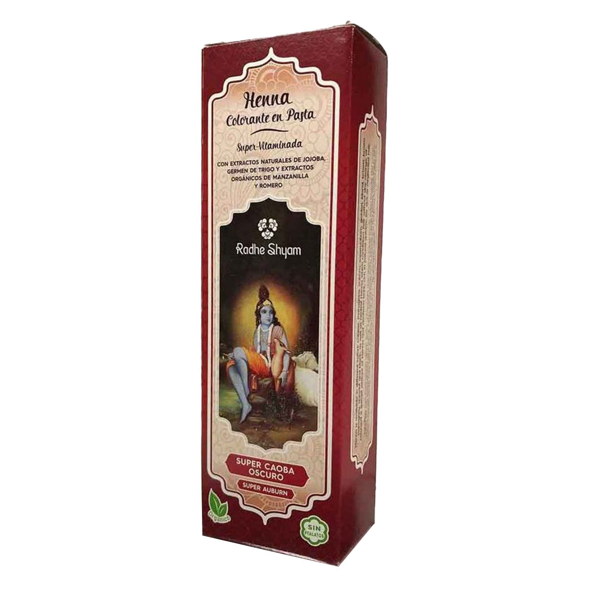 Pâte de henné Super Acajou Foncé 200 ml Radhe