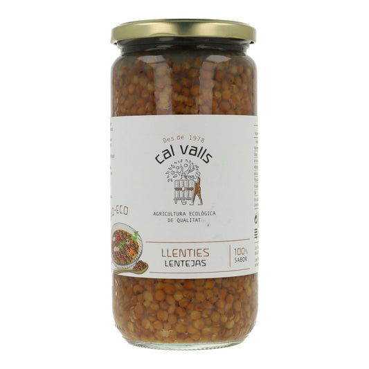 Lentejas cocidas ECO Cal Valls 500 g