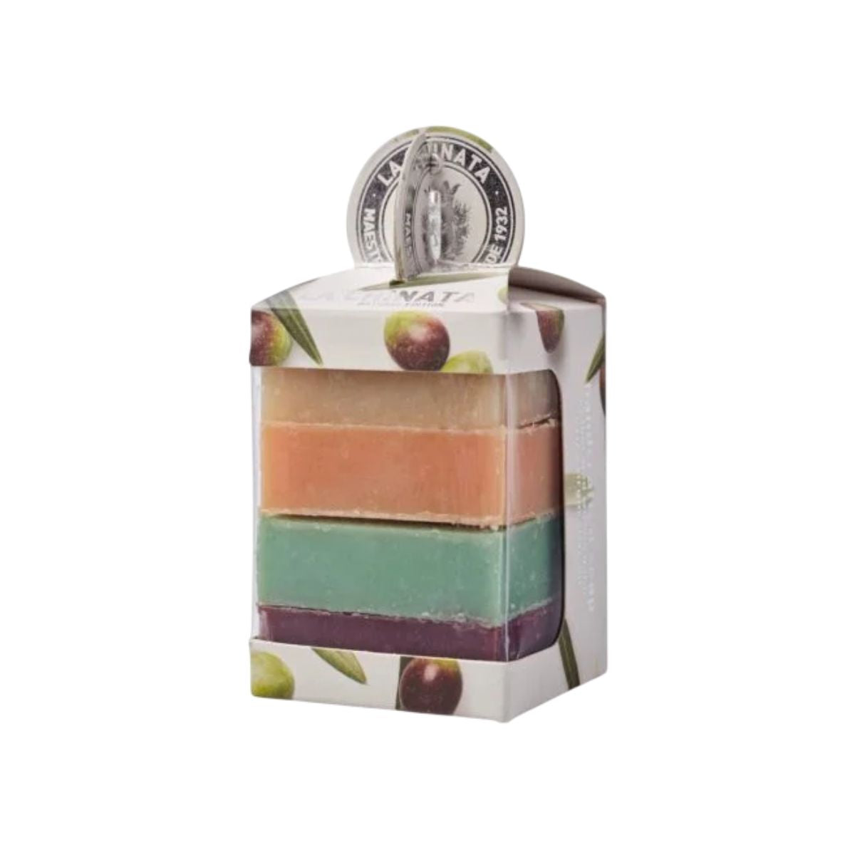 Pack of 4 Handcrafted Soaps 40 g 40 g La Chinata