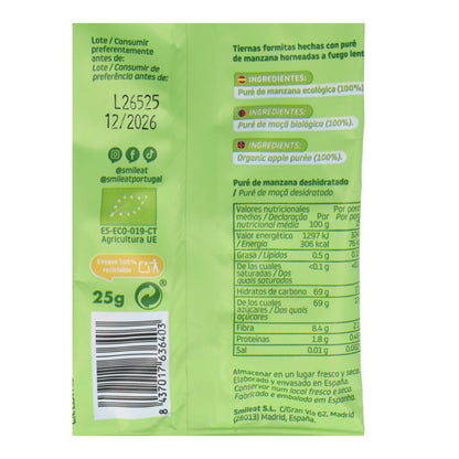 Snack di mela ECO 25 g, Triboo