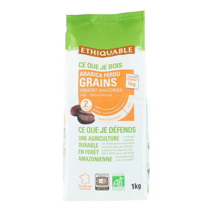 Kawa Premium ziarna Peru Oro verde BIO ideas Sprawiedliwy Handel 1 kg