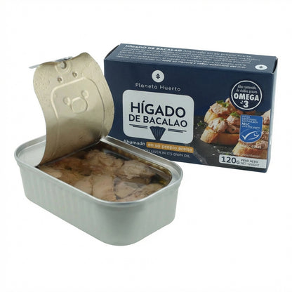 Wątróbka dorsza w oleju Planeta Huerto 120 g