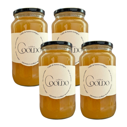 4er-Pack Cooldo Knochenbrühe 870 ml