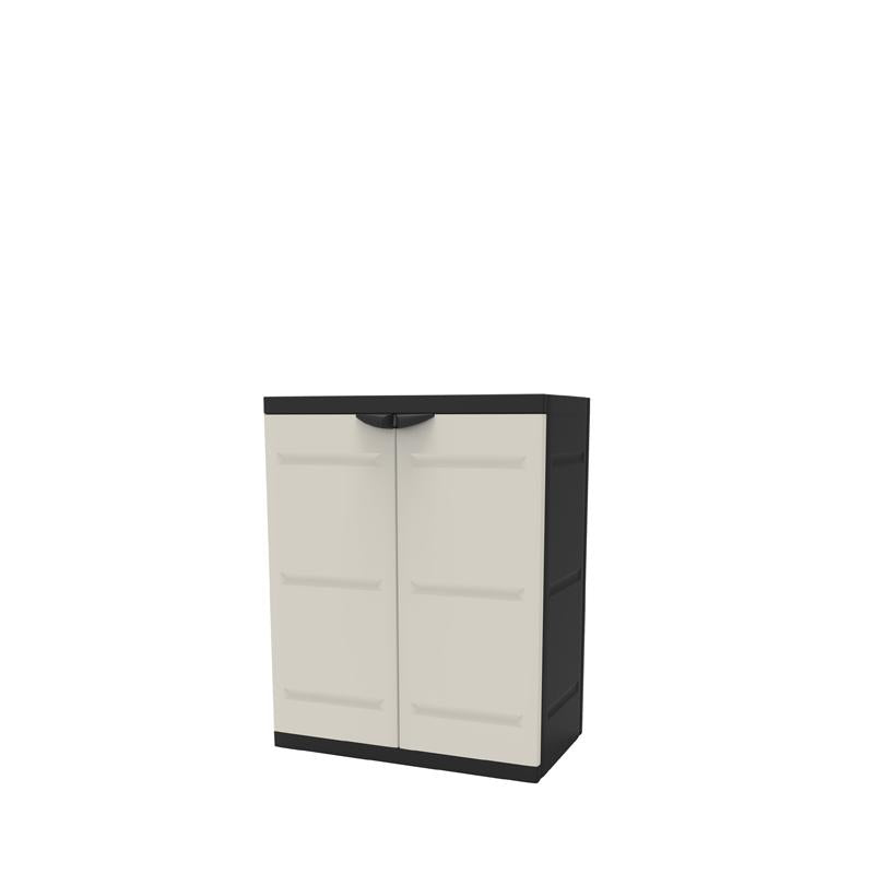 Half Wardrobe 70 cm Titanium Plastiken Black (Refurbished)