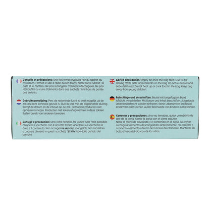 Bolsas congelar/conserva 18x25, Ecodis, 30 Unidades