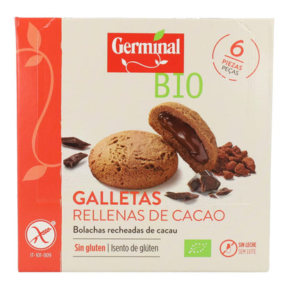 Germinal Organic Gluten-Free Biscuits Filled with Cocoa Cream, 200 g