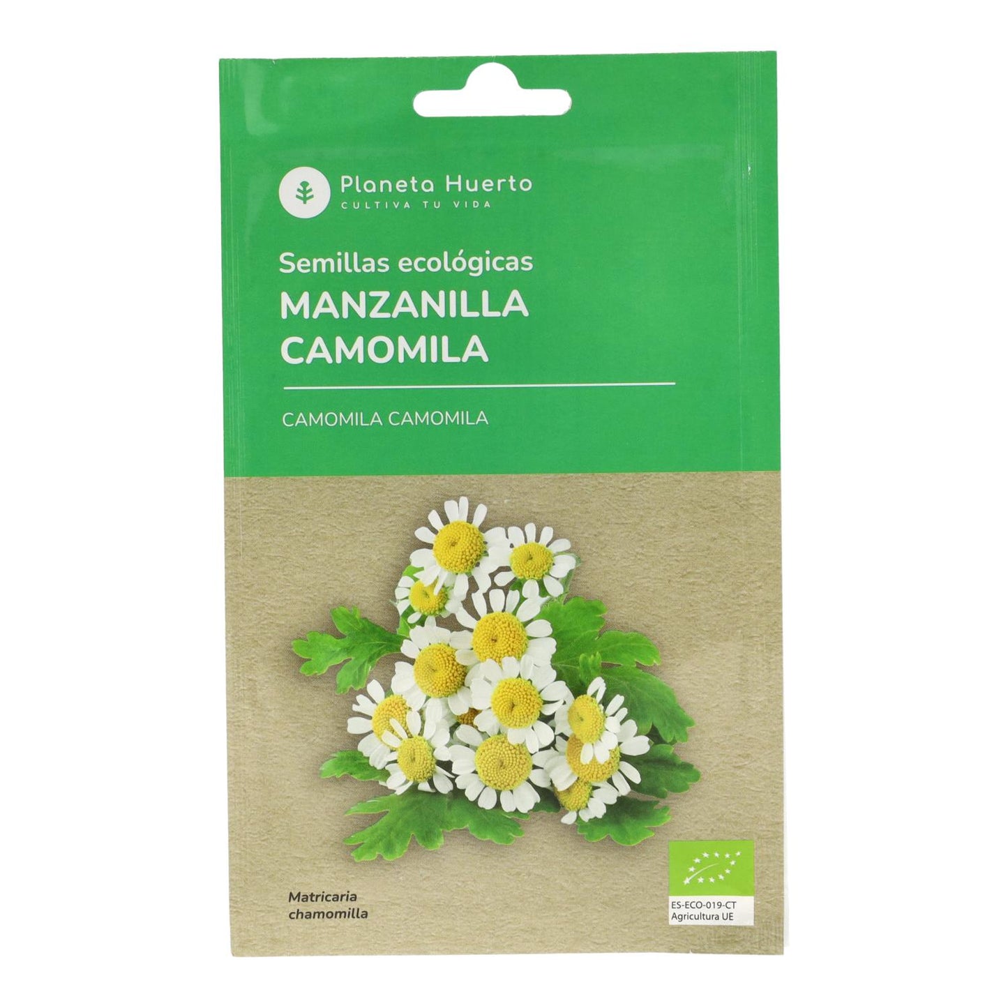 Semi di camomilla biologica Planeta Huerto