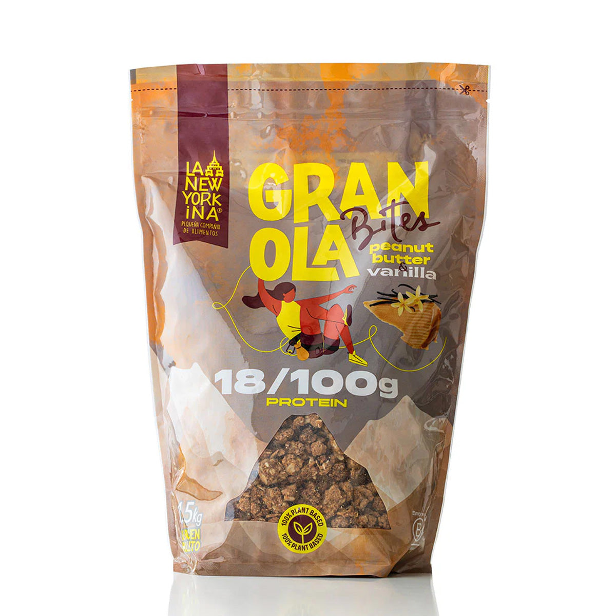 La Newyorkina Vanilla Peanut Butter Granola 1.5 kg