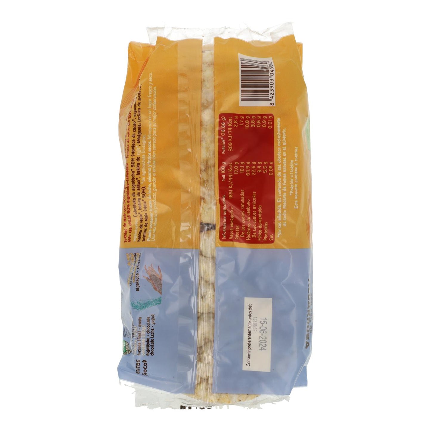 Biocop Carob Corn Pancakes 100 g