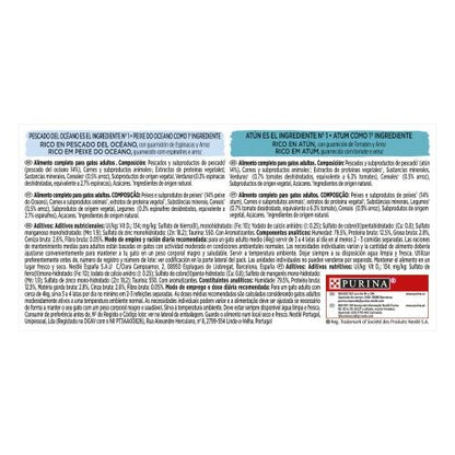 GOURMET Nature's Creations Mini-filéer rika på havsfisk och tonfisk 4 x 85 g