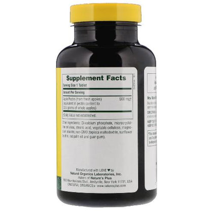 Pectina di mela 500 mg 180 compresse Natures Plus