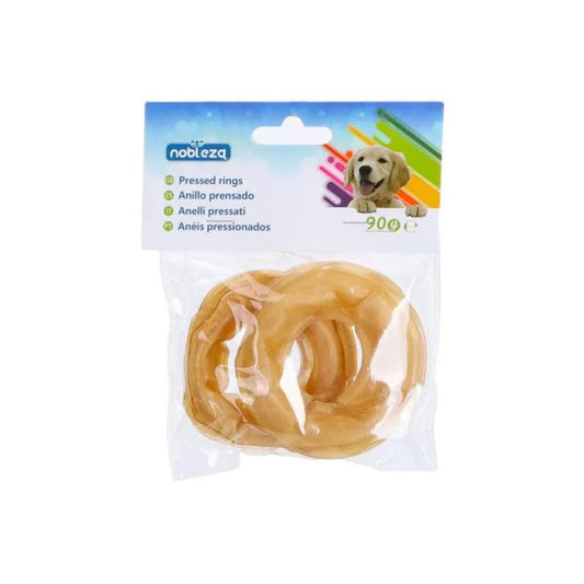 Anello pressato in pelle di vitello Snack Natural Nobleza 20 pz