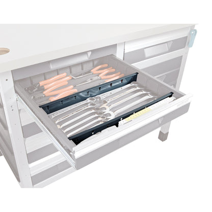 Wolfcraft 6071000 – 2 Trennwände für kleine Schubladen 6072000