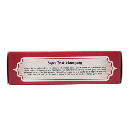 Henna-Pulver Super Mahagoni dunkel Radhe Shyam 100 g