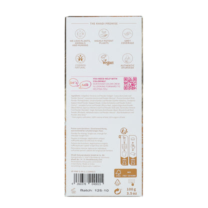 Khadi natural dark ash blonde hair dye 100 g