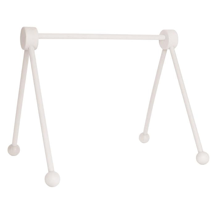 Gymnase pour bébé en bois laqué blanc Jabadabado
