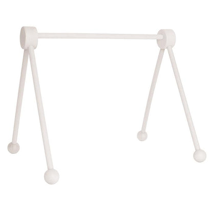 Gymnase pour bébé en bois laqué blanc Jabadabado