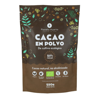 Packung 2x Kakaopulver ECO Planeta Huerto 250 g