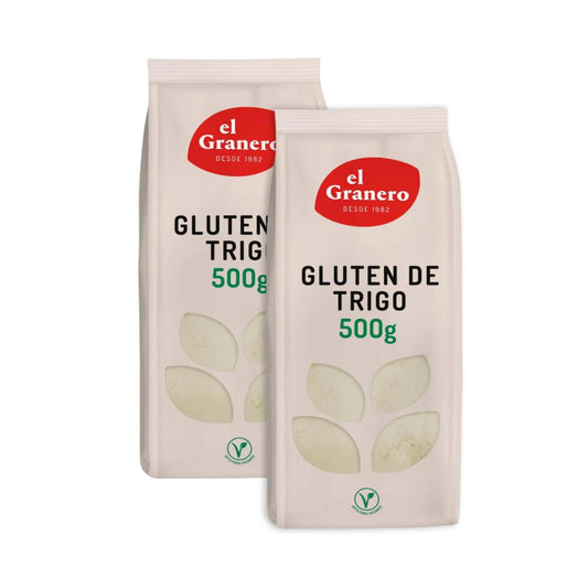 Pack 2x Gluten de trigo El Granero 500 g