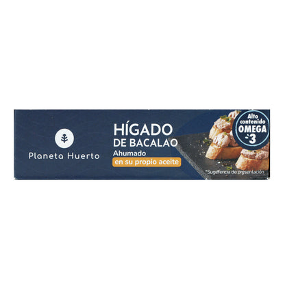 12er-Pack Kabeljauleber in eigenem Öl, Planeta Huerto, 120 g