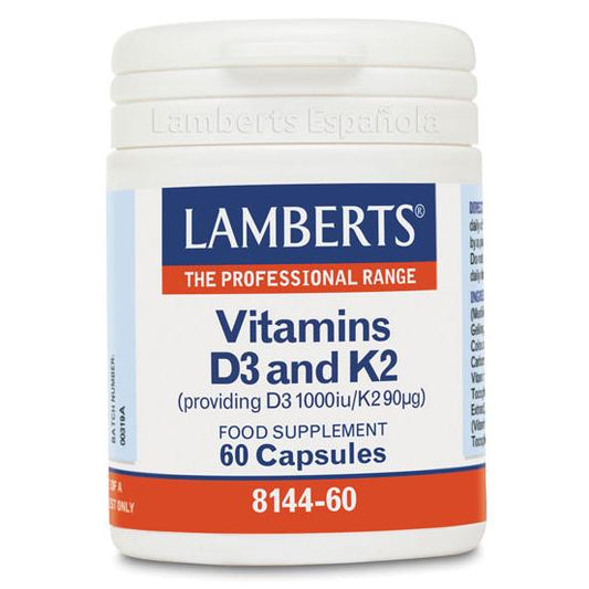 Vitamine D 3 1000 UI et vitamine K2  90 µg, Lamberts