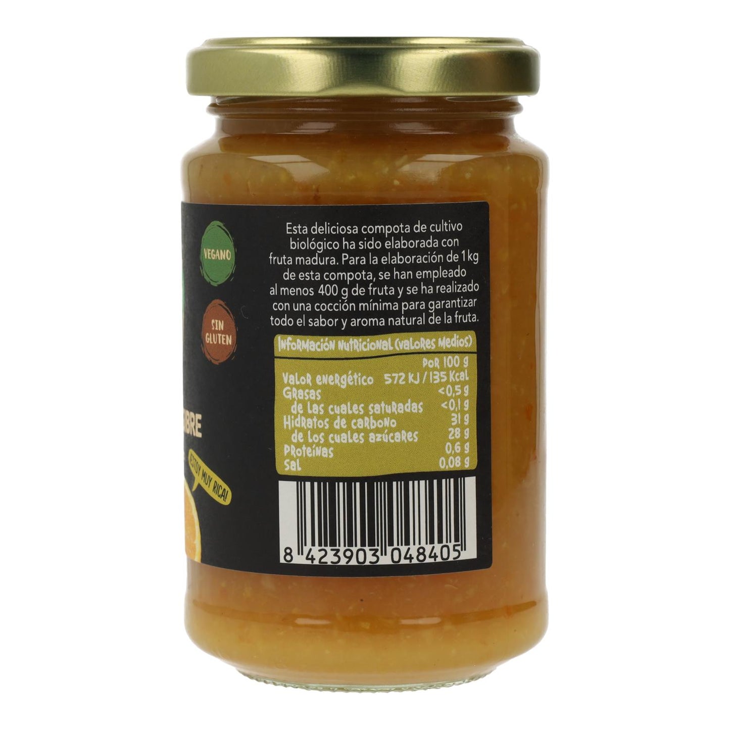 Kompot pomarańczowo-imbirowy BIO Biocop, 265 g