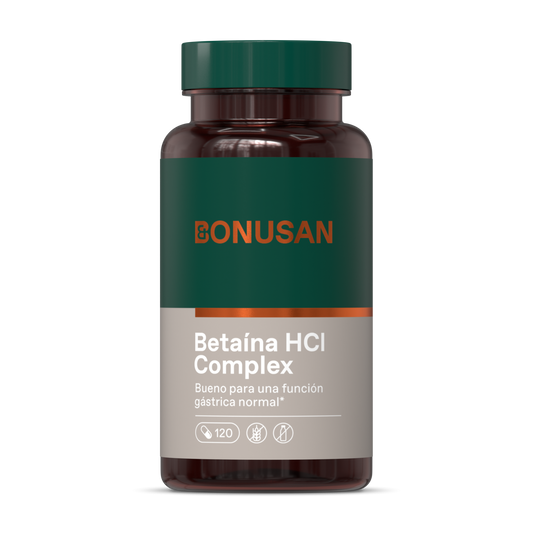 Betaine HCl Complex Bonusan 120 Kapseln
