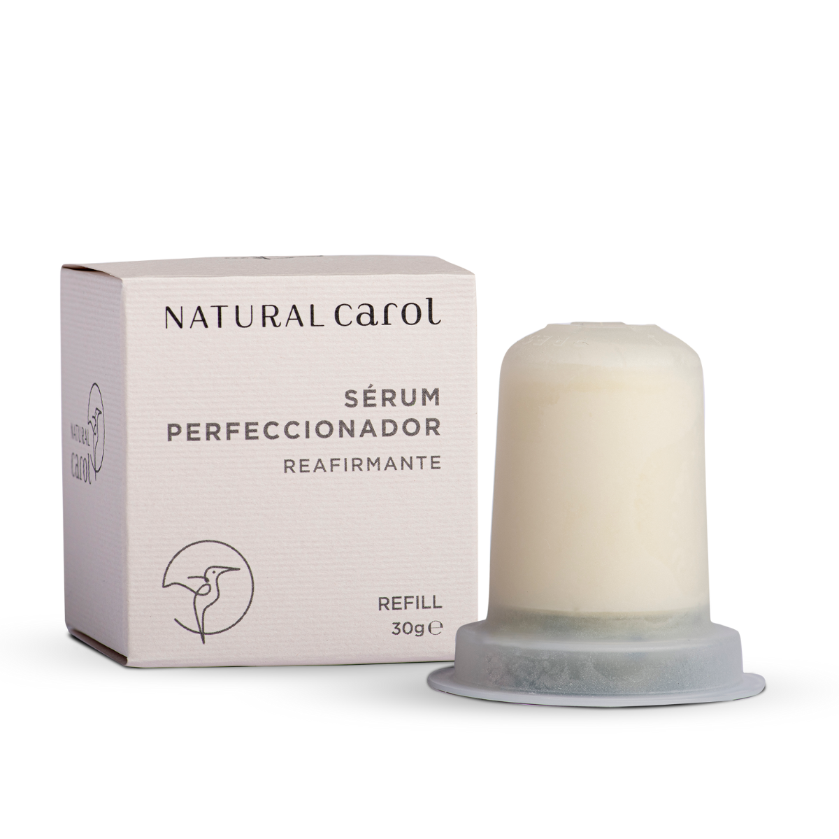 Refill stick med fast ansiktsserum Natural Carol 30 g