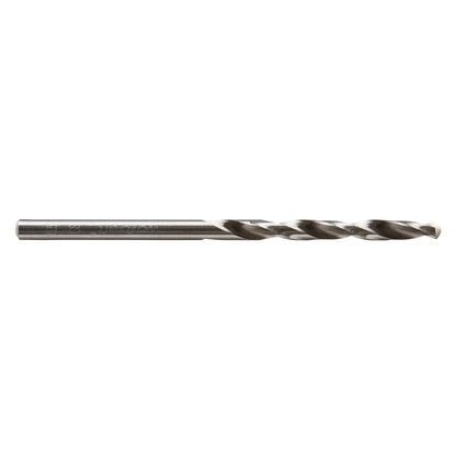 Wolfcraft HSS spiral drill bits with round shank for metal, Ø 3.1 mm