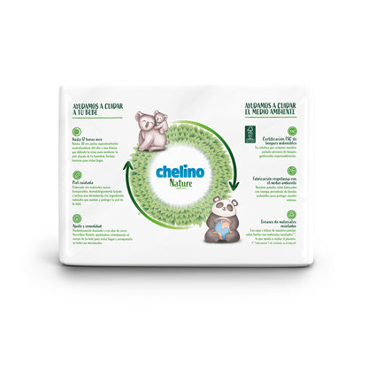 Blöjor T3 4-10 kg Chelino Nature 36 st