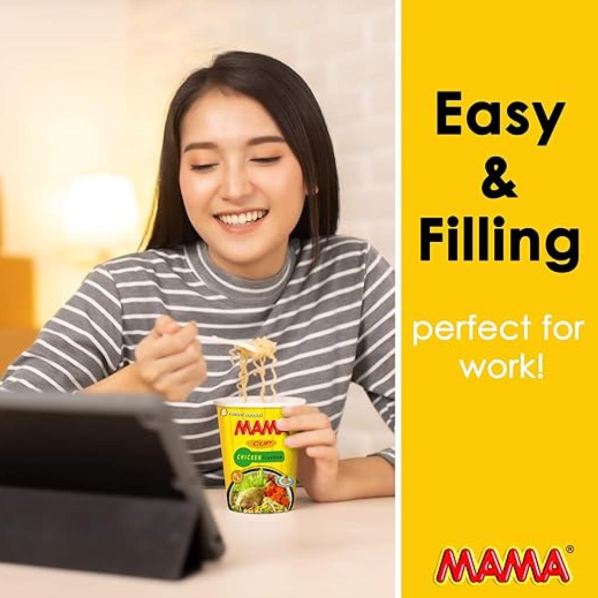 Bol de nouilles instantanées Mama Chicken 70 g