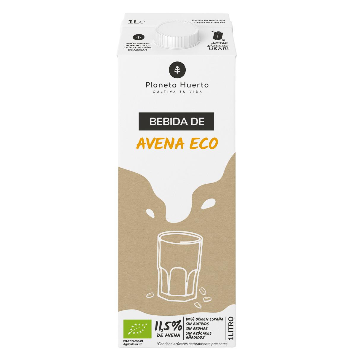 Pack 6x Haferdrink ECO Planet Garden Haferdrink 1L