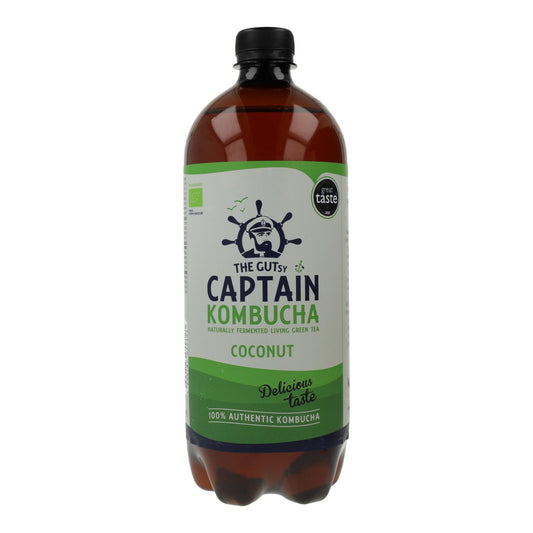 Boisson Kombucha BIO noix de coco Captain Kombucha 400 ml
