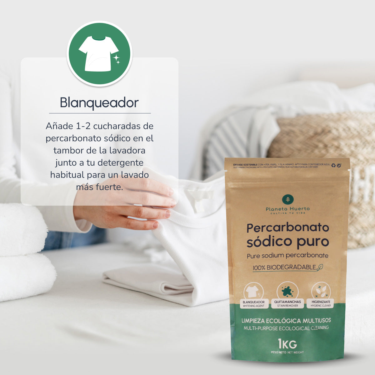 Pack 3xPercarbonat Natrium Planet Garden 1 Kg