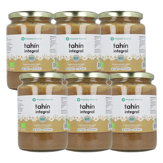 Pack 6x Tahin complet ECO Planeta Huerto 700 g