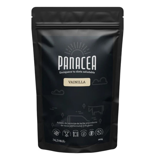 Paleobull Panacea Molkenproteinisolat mit Vanillegeschmack 350 g