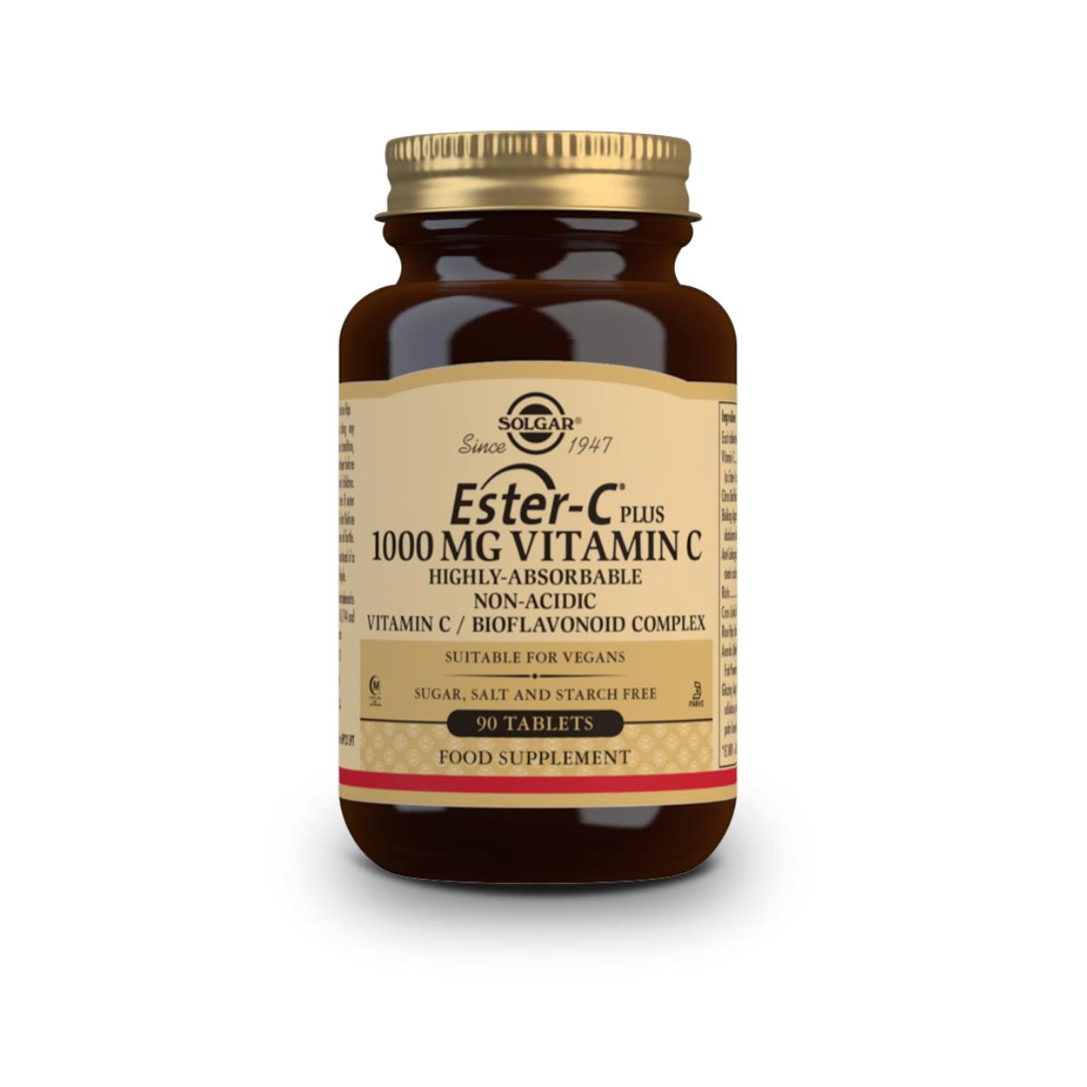 Ester C Plus Vitamina C, 90 compresse da 1000 mg