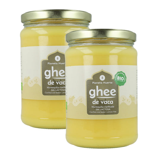 Pack 2x Ghee mantequilla clarificada ECO Planeta Huerto 500 g