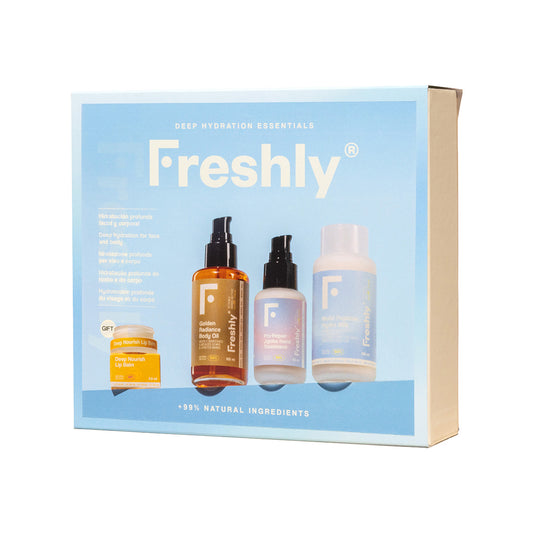 Kerstpakket Deep Hydration Essentials Freshly Cosmetics